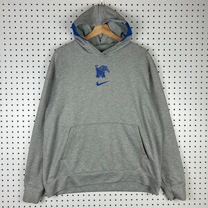 Nike 1 Cent Memphis Tigers Hoodie Large Gray PE Penny Hardaway Basketball Swoosh